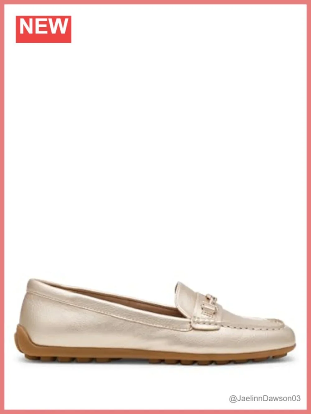 Faux Leather Driving Loafer Moc Toe Slip-On Comfort Women's Shoes